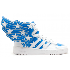 Кроссовки Jeremy Scott x Adidas Wings 2.0 Stars and Stripes