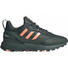 Кроссовки Adidas ZX 2K Boost 2.0 Trail Mineral Green Beam Orange
