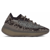 Кроссовки Adidas Yeezy Boost 380 коричневые с белым