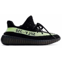 Кроссовки Adidas Yeezy Boost Sply 350 V2 Black/Lime