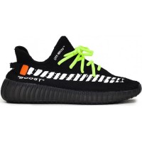 Кроссовки Adidas Yeezy Boost 350 V2 X Off White Custom Black