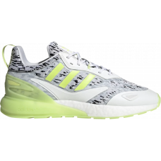 Кроссовки Adidas ZX 2K Boost 2.0 Digi White Pulse Lime