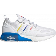Кроссовки Adidas ZX 2K Boost White Blue